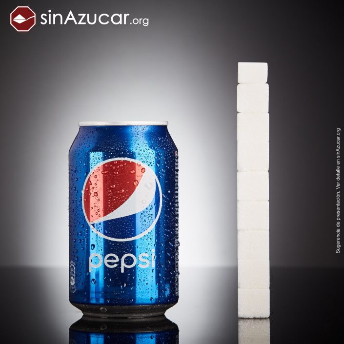 gramas de açúcar que tem na Pepsi