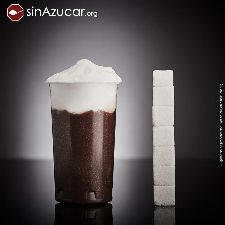 Copa de chocolate y nata