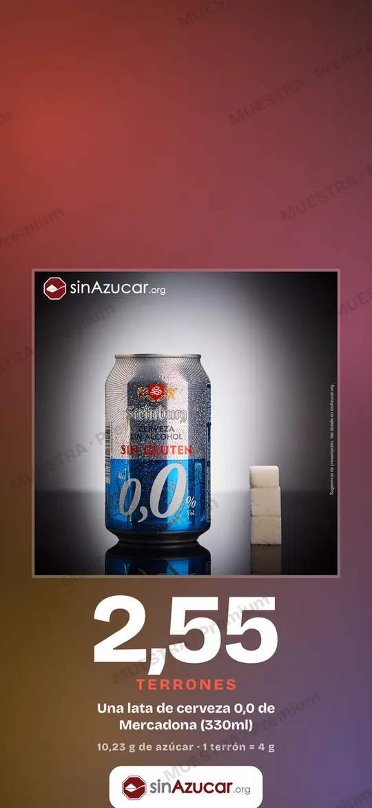 Vista previa, con marca de agua, del fondo de pantalla de Cerveza 0,0