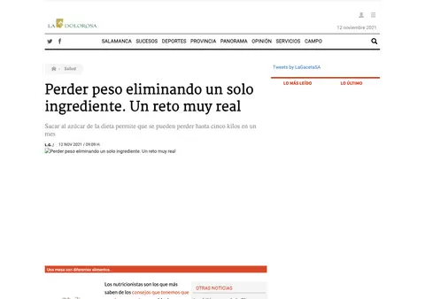 Captura de La Gaceta de Salamanca