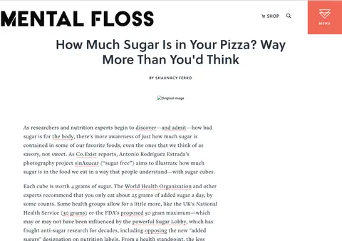 Captura de Mental Floss