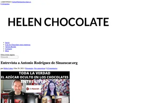 Captura de Helen Chocolate (blog)