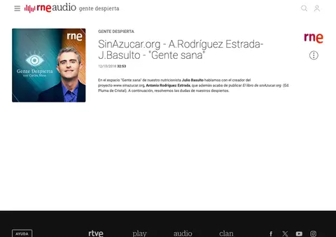 Captura de RNE (Radio Nacional de España) - Gente despierta