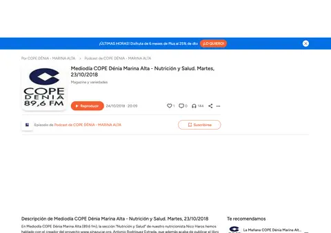 Captura de COPE Dénia – Marina Alta (89.6 FM)