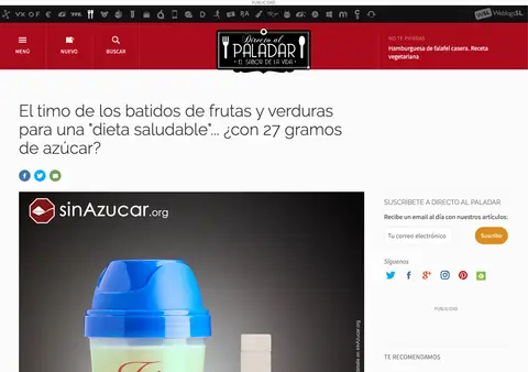 Captura de Directo al Paladar