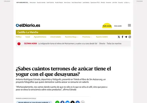 Captura de eldiario.es (Castilla-La Mancha)