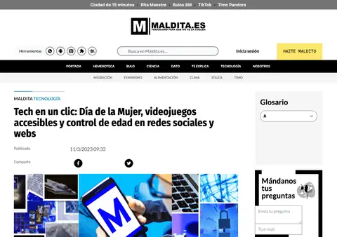 Captura de Maldita.es (Maldita Tecnología)