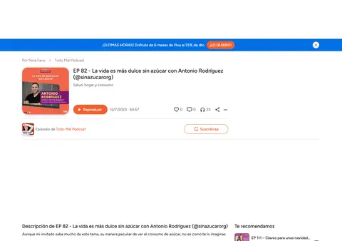 Captura de Todo Mal Podcast (iVoox)