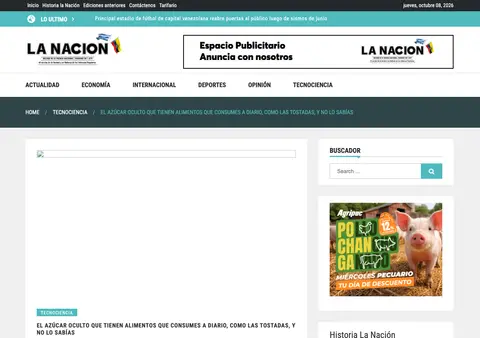 Captura de La Nación (Ecuador)