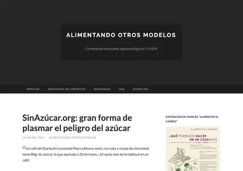 Captura de Alimentando otros modelos (FUHEM)