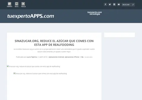 Captura de tuexpertoapps.com