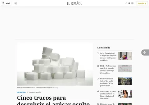 Captura de El Español