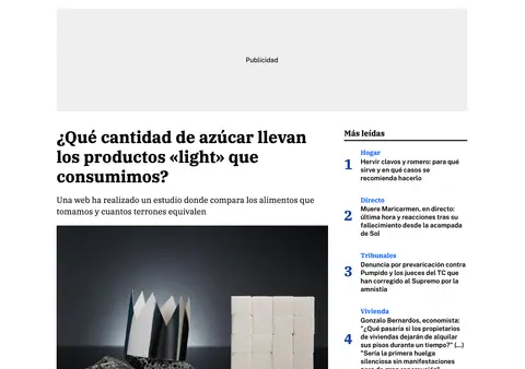 Captura de La Razón