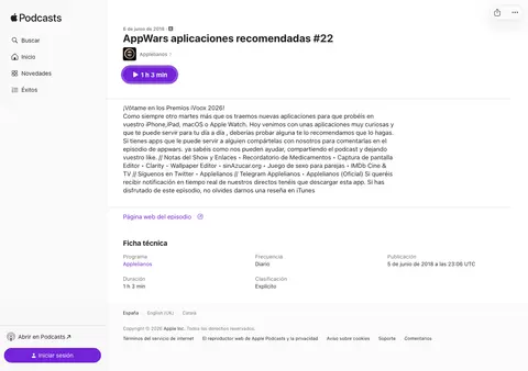 Captura de Applelianos (podcast)