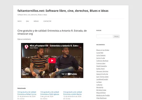 Captura de faltantornillos.net