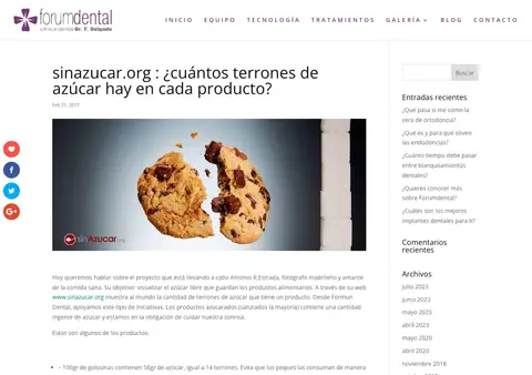 Captura de ClinicaForumDental