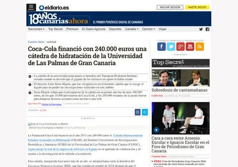 Captura de eldiario.es · Canarias Ahora