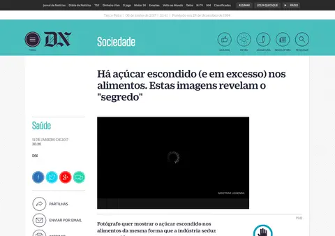Captura de Diário de Notícias
