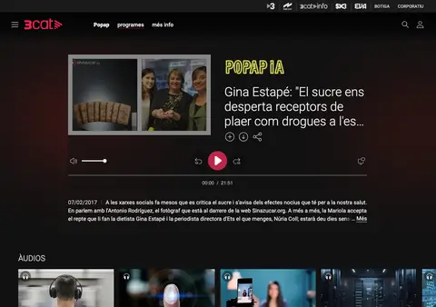Captura de Catalunya Ràdio – Popap