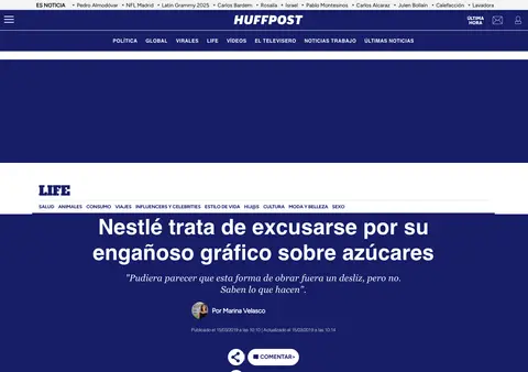 Captura de El HuffPost