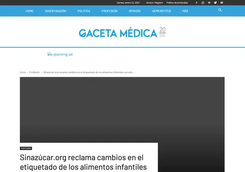 Captura de Gaceta Médica