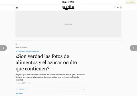 Captura de El Español (Cocinillas)