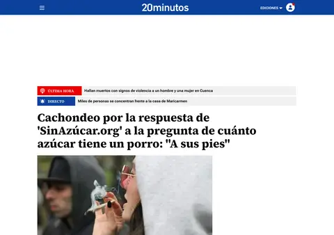 Captura de 20minutos (Gonzoo)