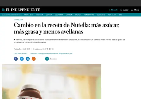 Captura de El Independiente