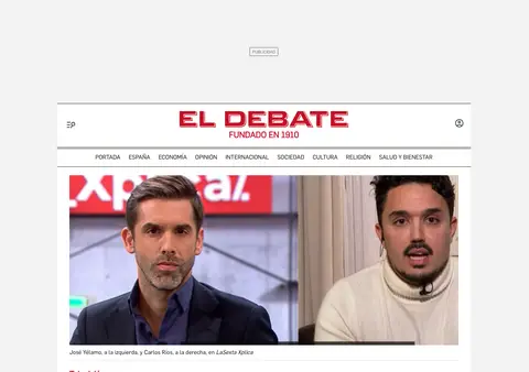 Captura de El Debate