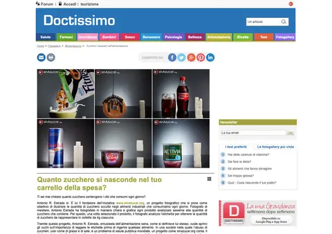 Captura de Doctissimo Italia