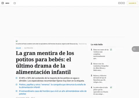 Captura de El Español