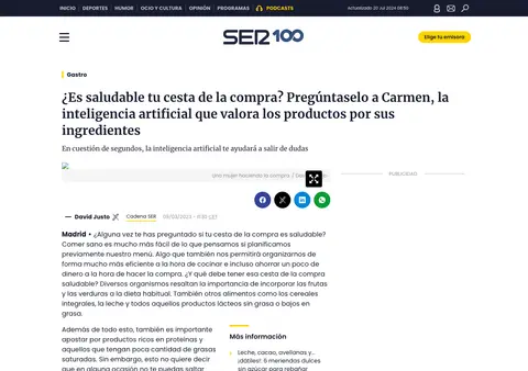 Captura de Cadena SER (Gastro)