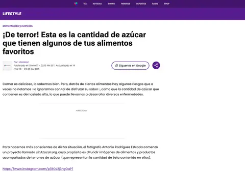 Captura de Univision