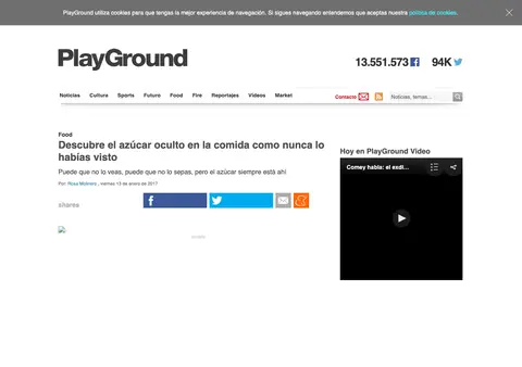 Captura de PlayGround