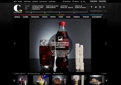 Captura de El Colombiano
