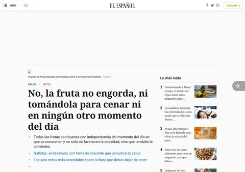 Captura de El Español