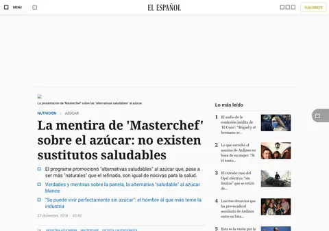 Captura de El Español