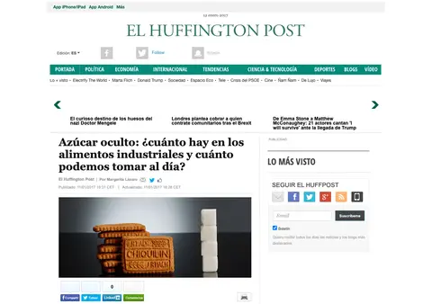 Captura de El HuffPost