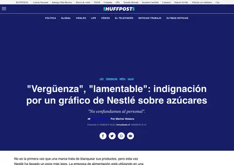 Captura de El HuffPost