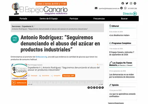 Captura de El Espejo Canario