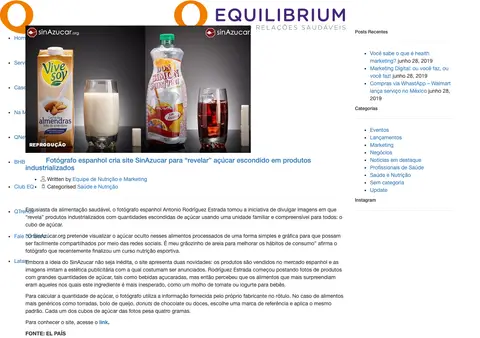 Captura de Equilibrium Latam