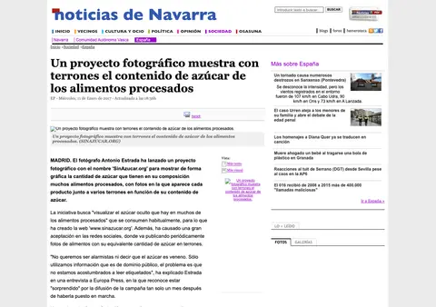 Captura de Noticias de Navarra