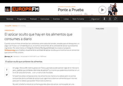 Captura de Europa FM