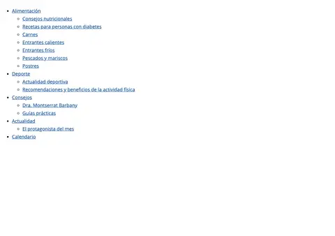 Captura de iMagazine - Soluciones para la Diabetes