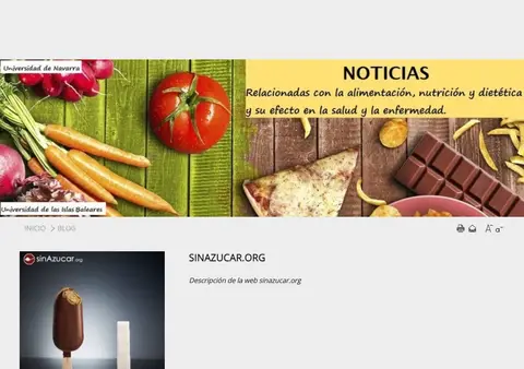 Captura de Centro Salud Nutricional (blog)