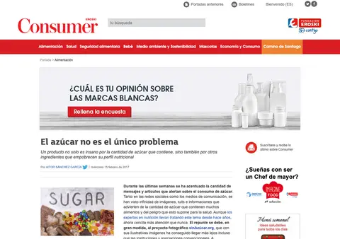 Captura de Consumer (Eroski Consumer)