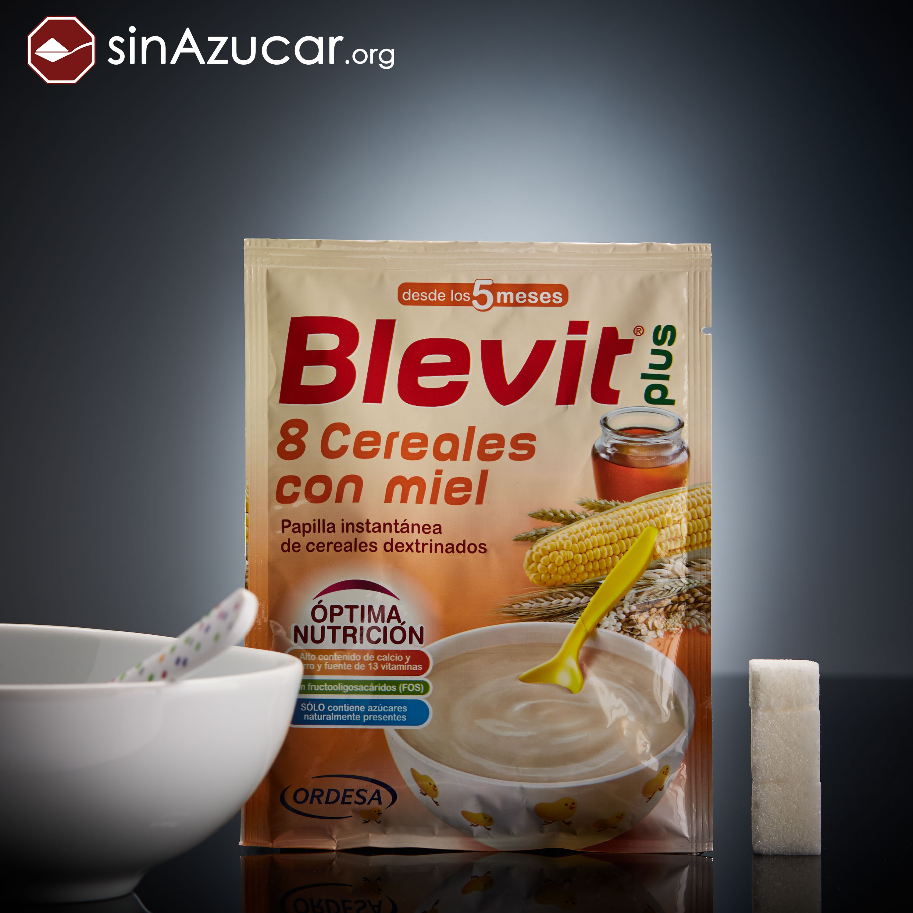 Papilla 8 Cereales con Miel de Blevit –