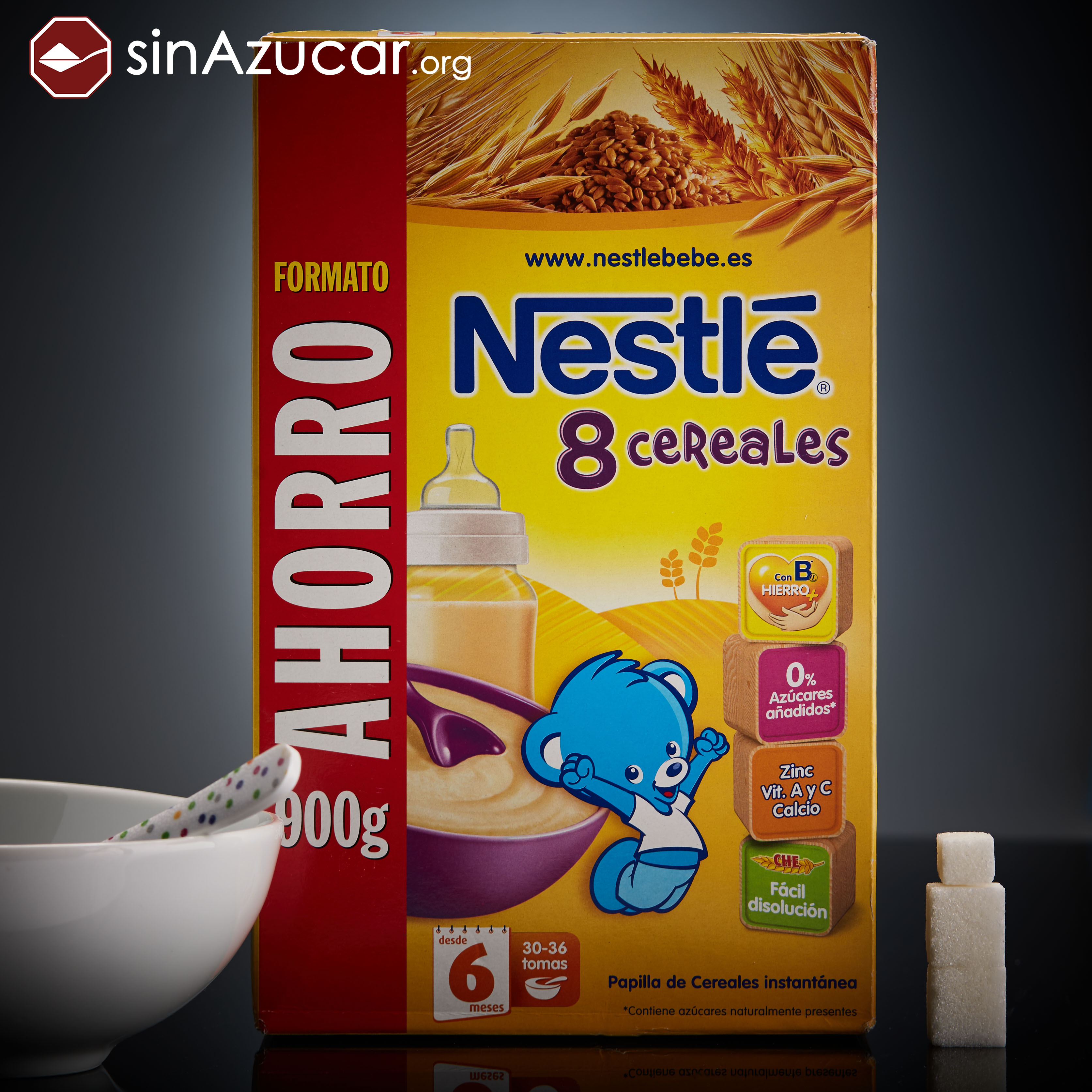 NESTLE PAPILLA 8 CEREALES 900 G